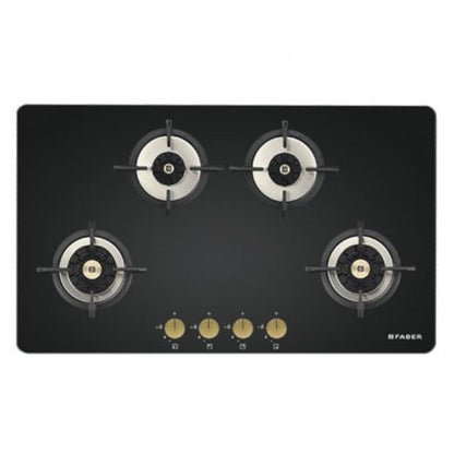 Faber 90 cm 4 Burner Hob Maxus Series MAXUS HT 904 CRS BR CI AI