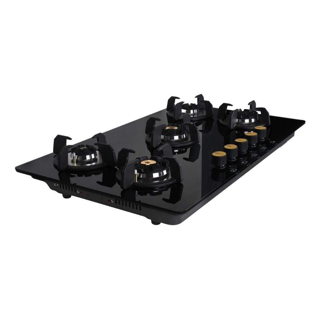 Faber 90 cm 5 Burner Hob Maxus Series MAXUS HT 905 CRS BR CI AI