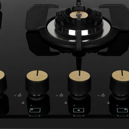 Faber 90 cm 5 Burner Hob Maxus Series MAXUS HT 905 CRS BR CI AI