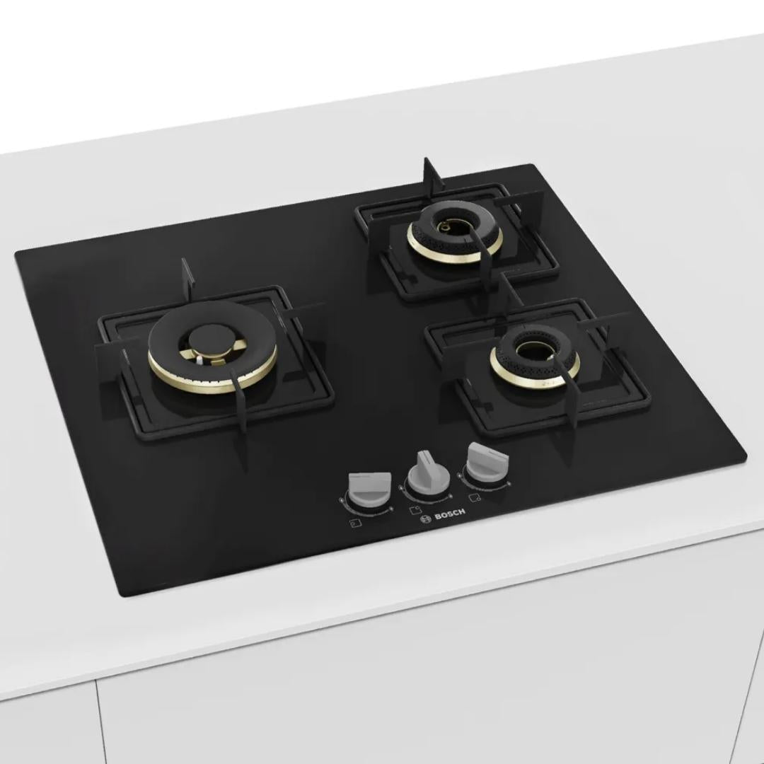 Bosch 60 cm 3 Burner Hob True Brass 2D PNC6B6F10I