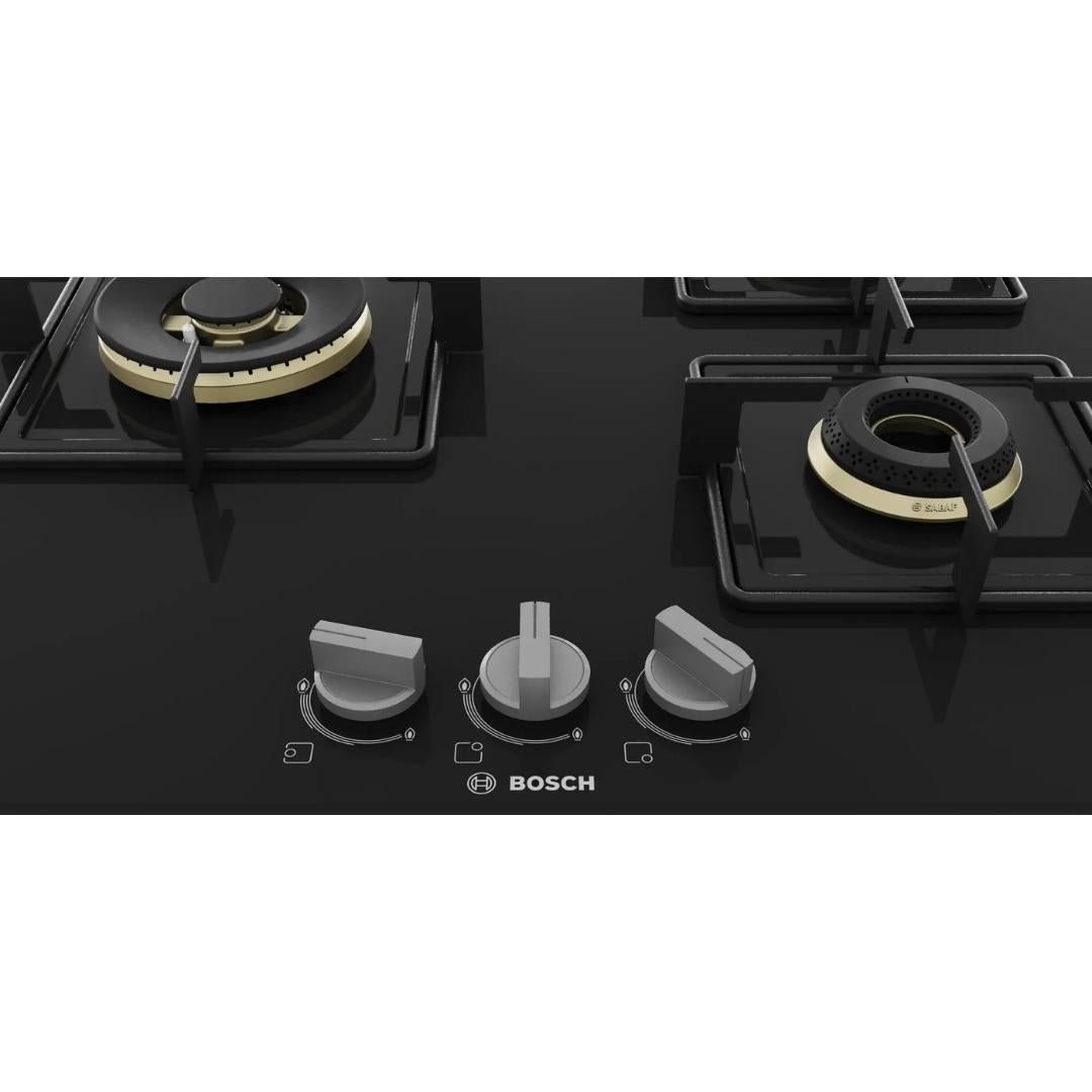 Bosch 60 cm 3 Burner Hob True Brass 2D PNC6B6F10I