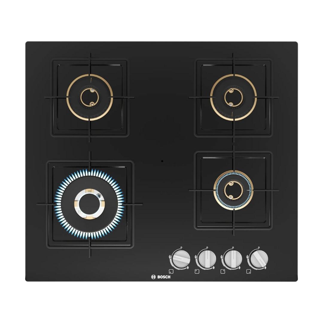 Bosch 60 cm 4 Burner Hob Series 4 True Brass 2D PNH6B6F10I