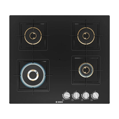 Bosch 60 cm 4 Burner Hob Series 4 True Brass 2D PNH6B6F10I