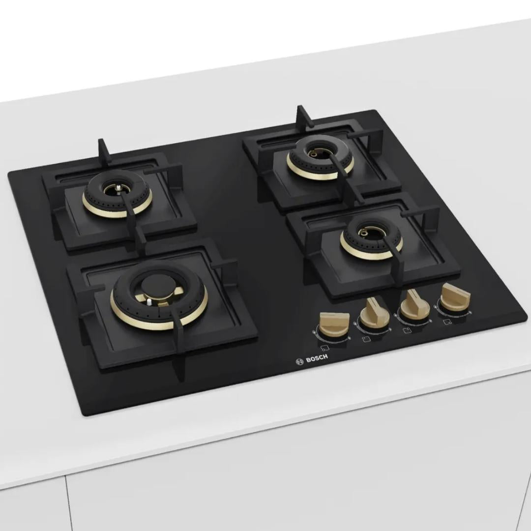 Bosch 60 cm 4 Burner Hob True Brass 2D PNH6B6F20I