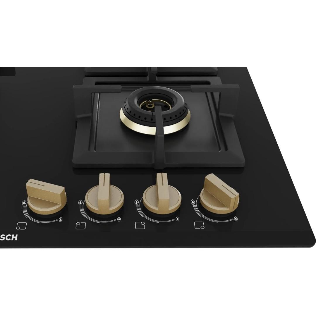 Bosch 60 cm 4 Burner Hob True Brass 2D PNH6B6F20I
