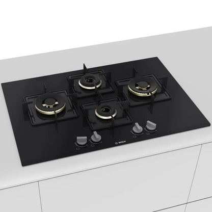 Bosch 75 cm 4 Burner Hob True Brass 2D PNI7B6F10I