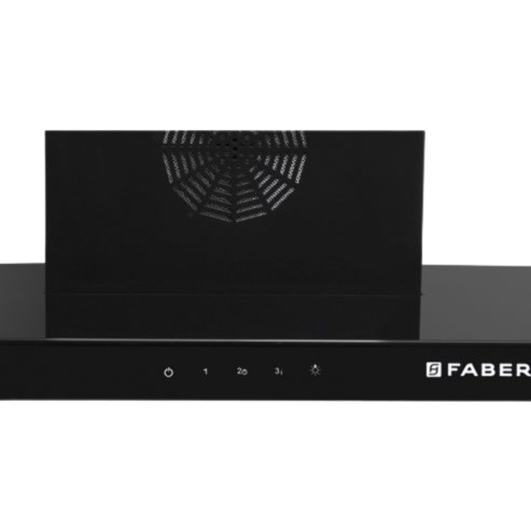 Faber 60 cm Wall Mounted Chimney 3D Plus Hoods Series SUPER 3D PLUS T2S2 BK TC LTW 60