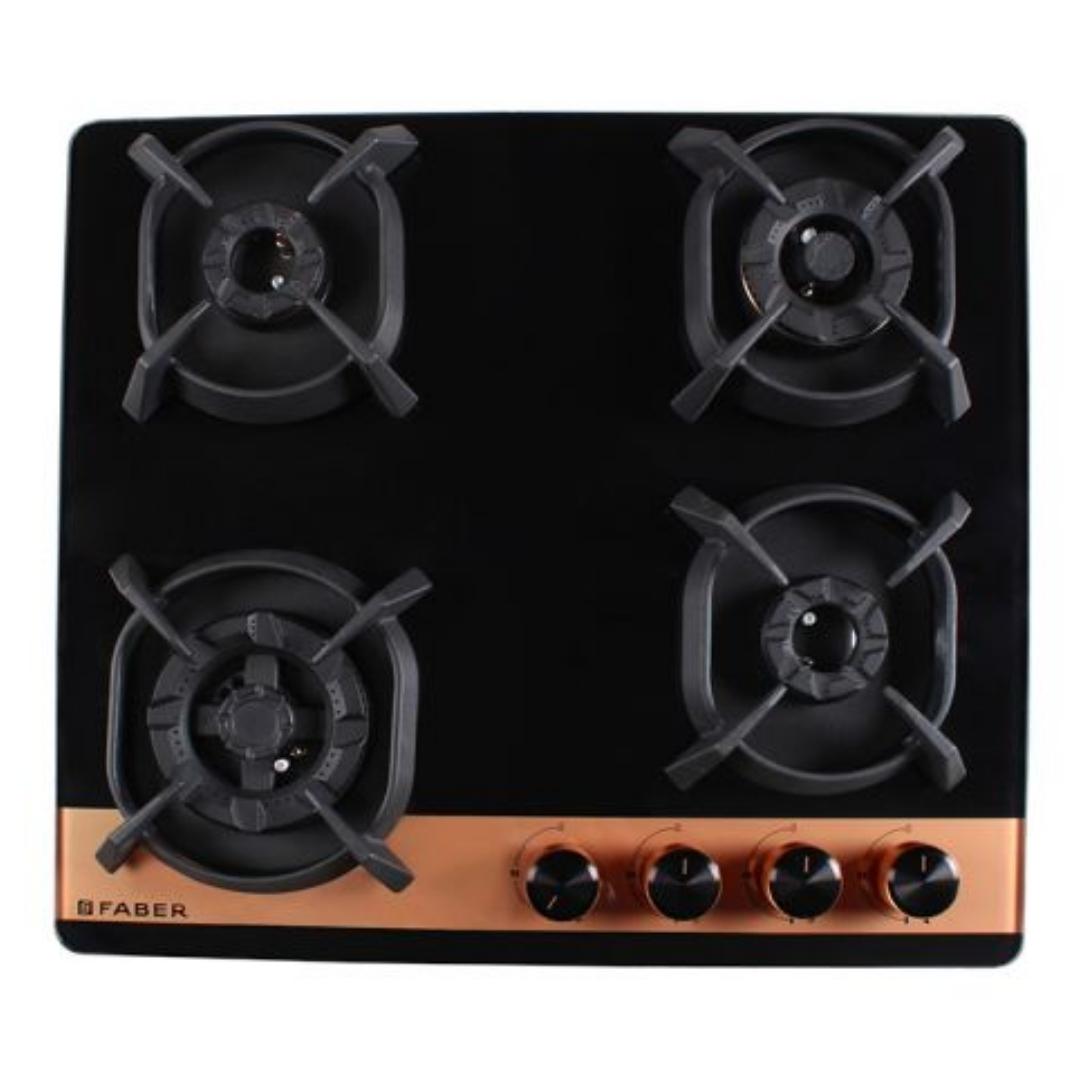 Faber 60 cm 4 Burner Hob Utopia Series UTOPIA HT 604 BR CI