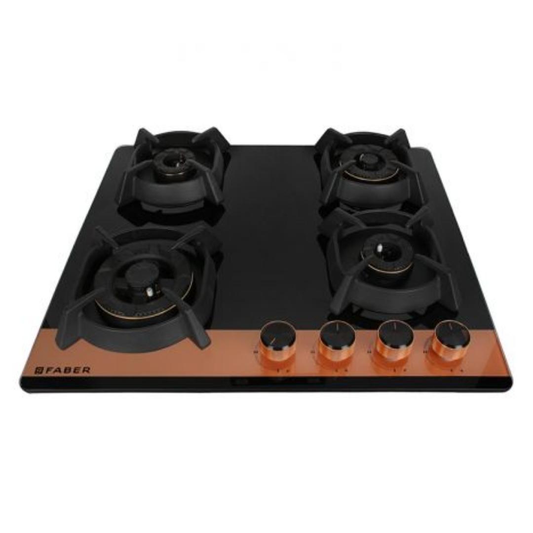 Faber 60 cm 4 Burner Hob Utopia Series UTOPIA HT 604 BR CI