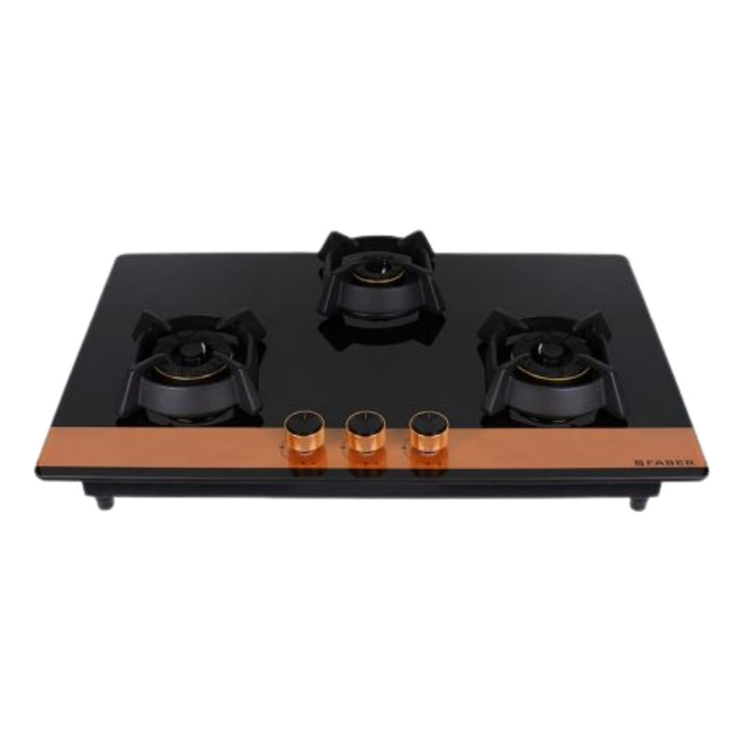 Faber 78 cm 3 Burner Hob Utopia Series UTOPIA HT 783 BR CI