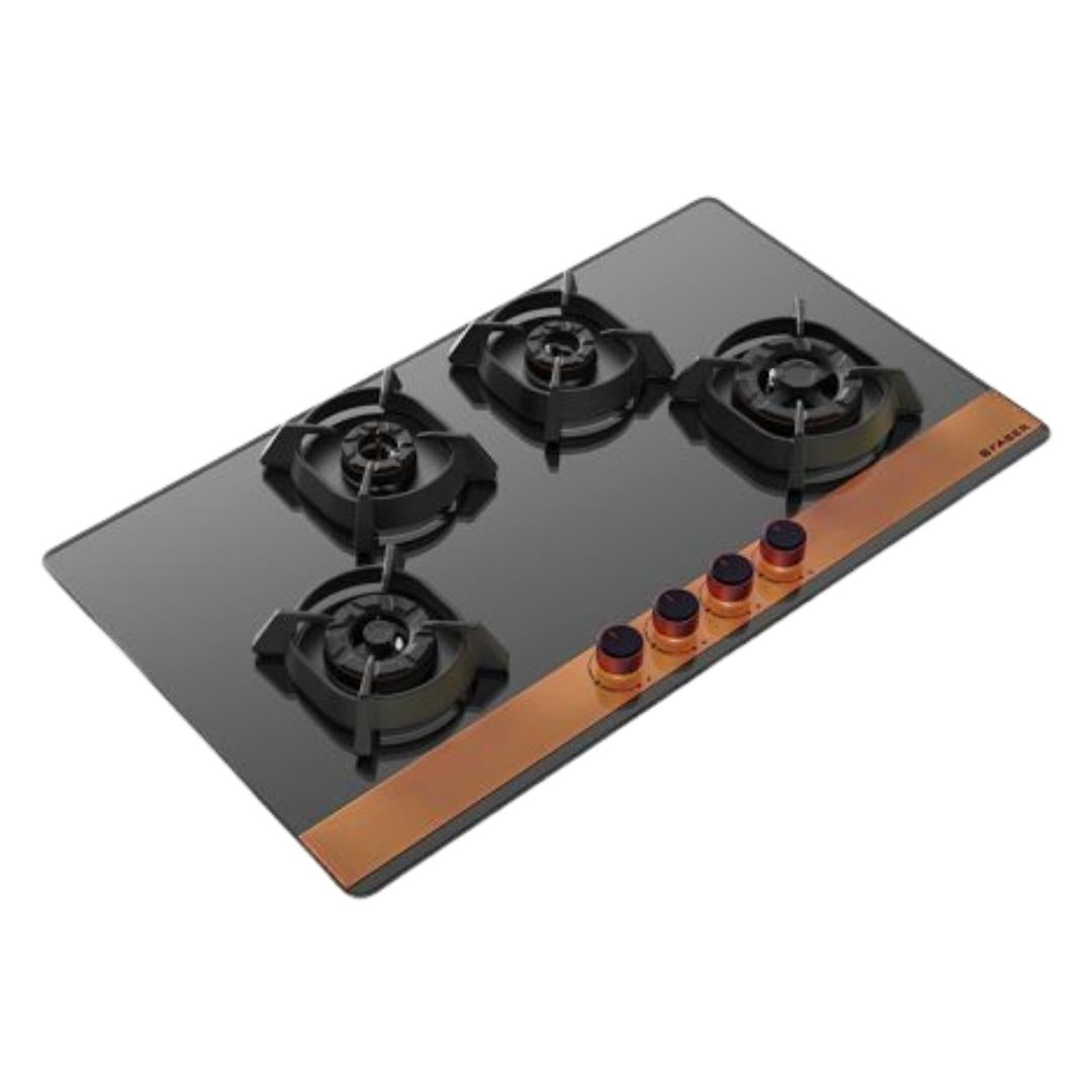 Faber 80 cm 4 Burner Hob Utopia Series UTOPIA HT 804 BR CI