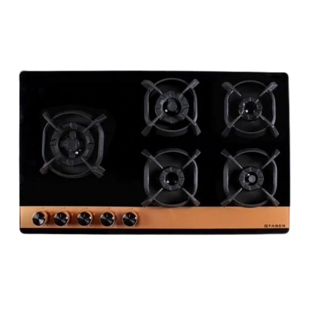 Faber 90 cm 5 Burner Hob Utopia Series UTOPIA HT 905 BR CI