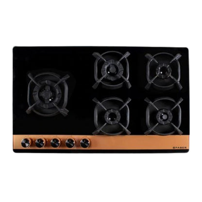 Faber 90 cm 5 Burner Hob Utopia Series UTOPIA HT 905 BR CI