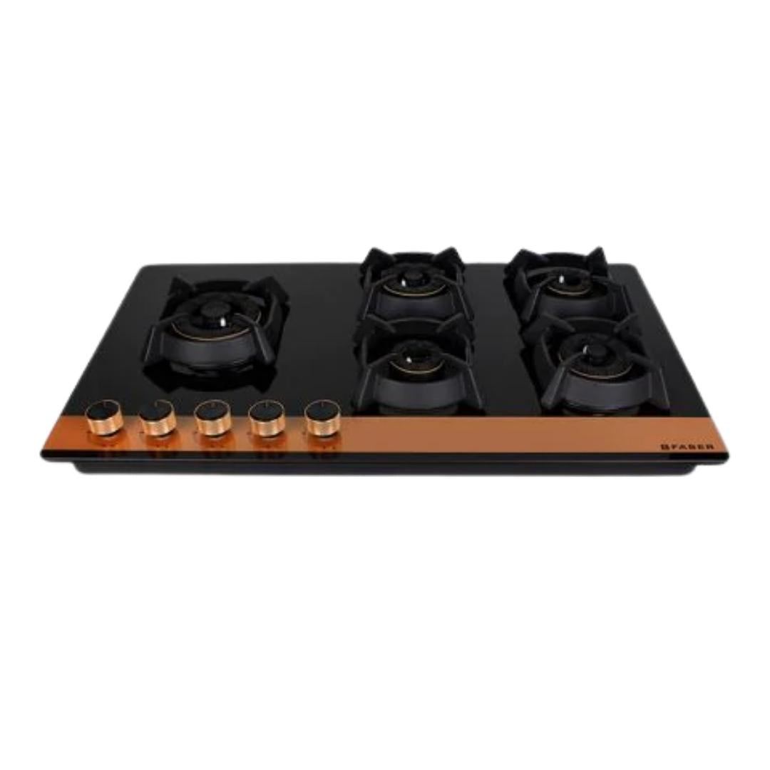 Faber 90 cm 5 Burner Hob Utopia Series UTOPIA HT 905 BR CI