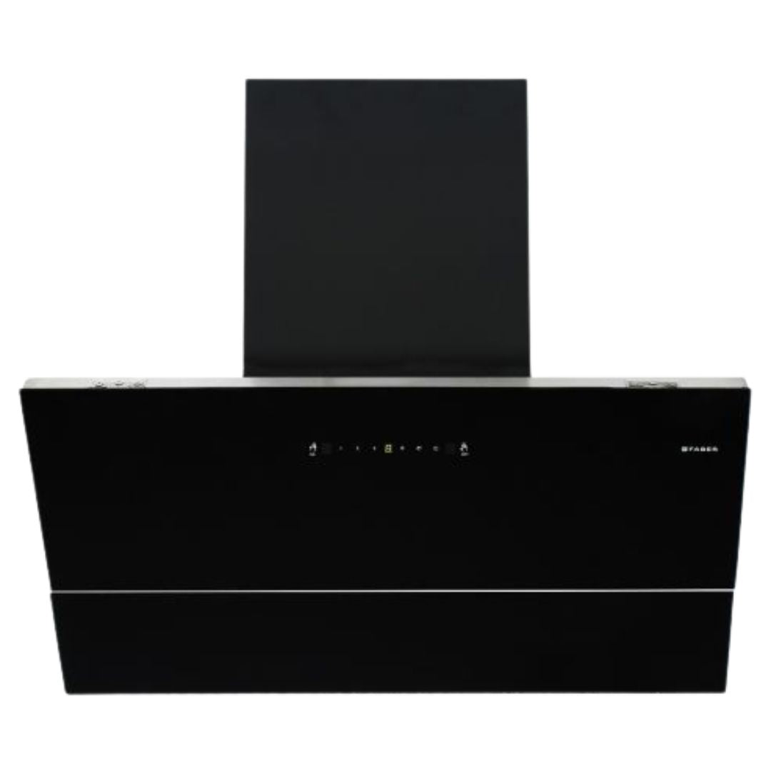 Faber 90 cm Wall Mounted Chimney Filterless Series ZENITH FL SC AC BK 90