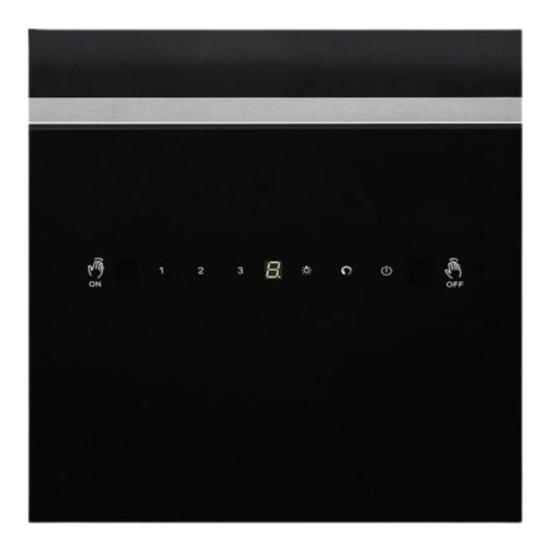 Faber 90 cm Wall Mounted Chimney Filterless Series ZENITH FL SC AC BK 90