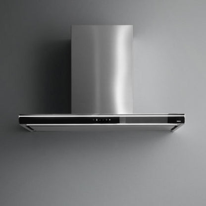 Falmec 90 cm Wall Mounted Chimney Nrs Lumina Black Wall Fresh Series NRS Lumina Black Wall 90