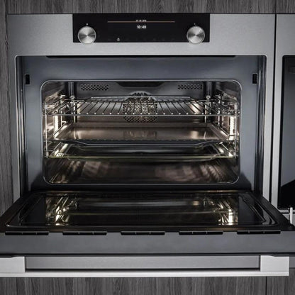 Asko Built In Oven OT8637S + Asko Built-In Microwave OM8437S