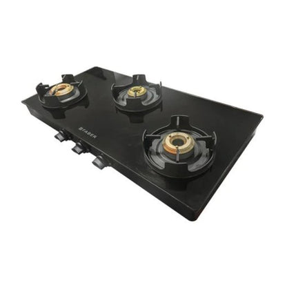 Faber 77 cm 3 Burner Cooktop ONYX 3BB BK CI