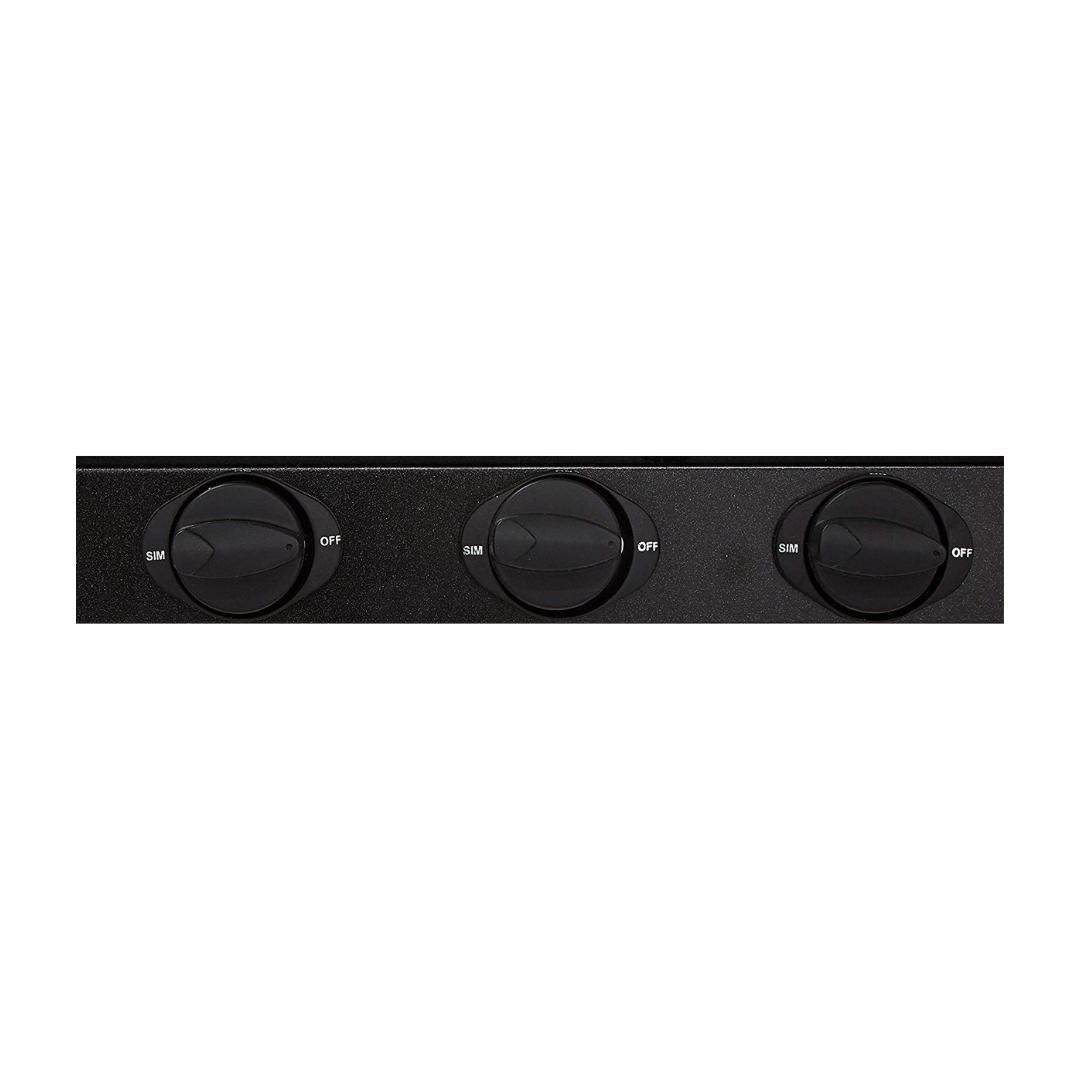 Faber 77 cm 3 Burner Cooktop ONYX 3BB BK CI