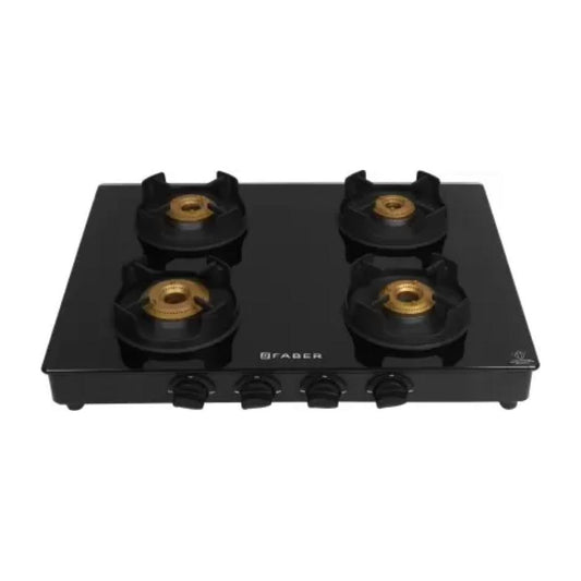 Faber 63 cm 4 Burner Cooktop ONYX 4BB BK CI