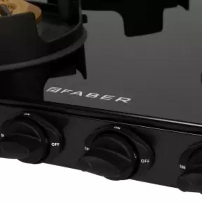 Faber 63 cm 4 Burner Cooktop ONYX 4BB BK CI