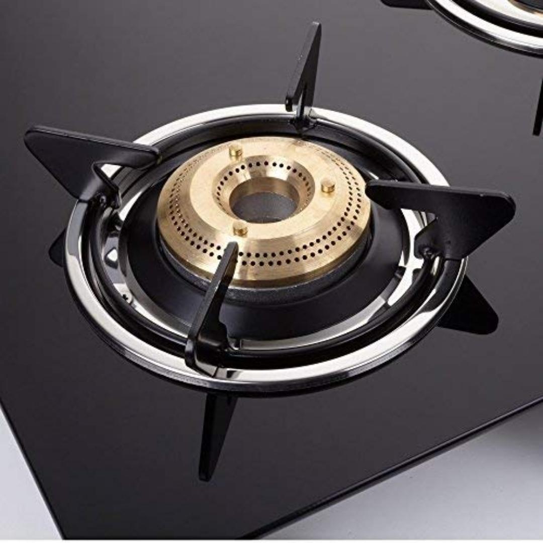 Elica 58 cm 4 Burner Cooktop DT SERIES PATIO ICT 460 BLK S