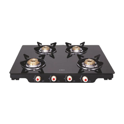 Elica 69 cm 4 Burner Cooktop DT SERIES PATIO ICT 469 BLK S
