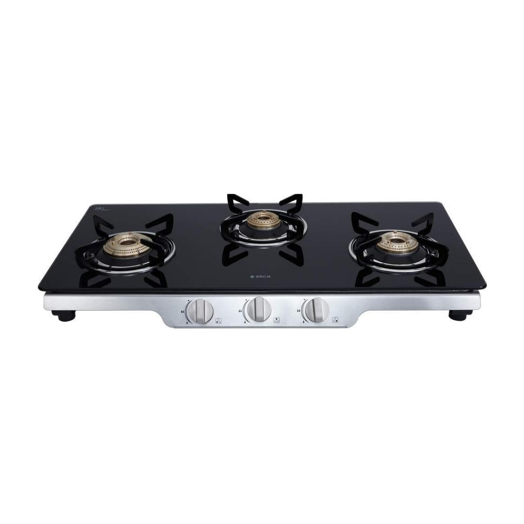 Elica 77 cm 3 Burner Cooktop DT SERIES PATIO ICT 773 SS