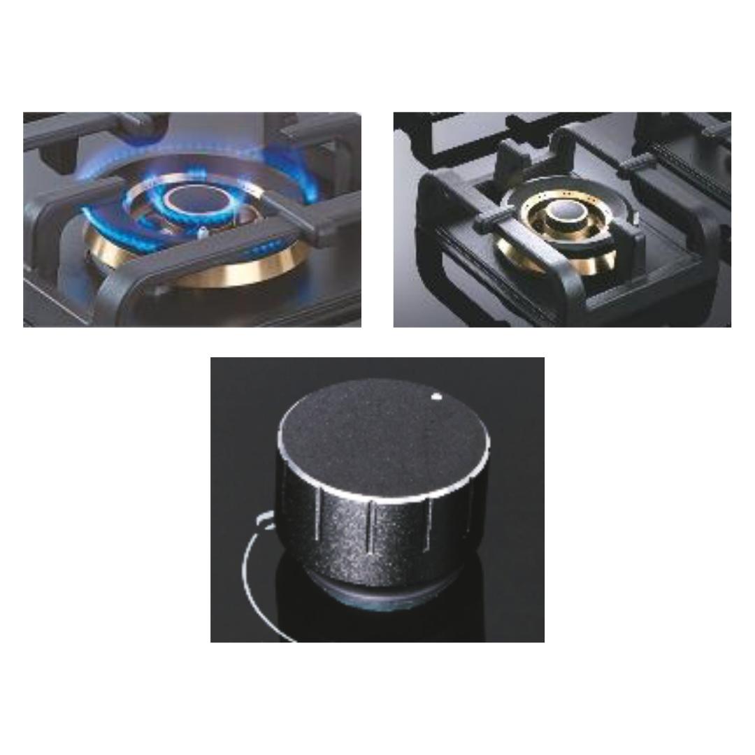 Elica 100 cm 4 Burner Hob Pro FB Series PRO FB MFC 4B 100 DX