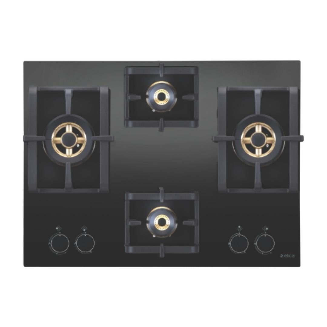 Elica 70 cm 4 Burner Hob Pro FB Series PRO FB MFC 4B 70 DX