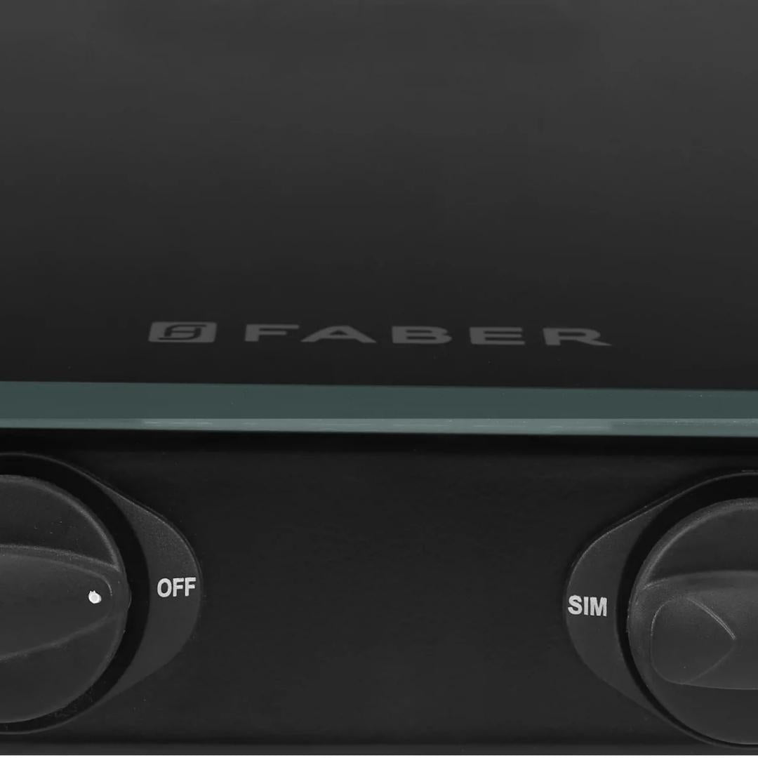 Faber 70 cm 2 Burner Cooktop REMO 2BB BK