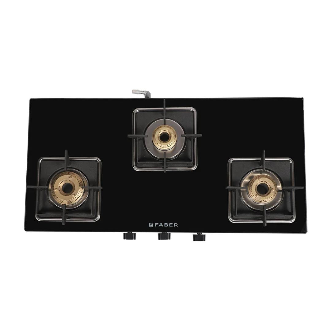 Faber 77 cm 3 Burner Cooktop REMO 3BB BK