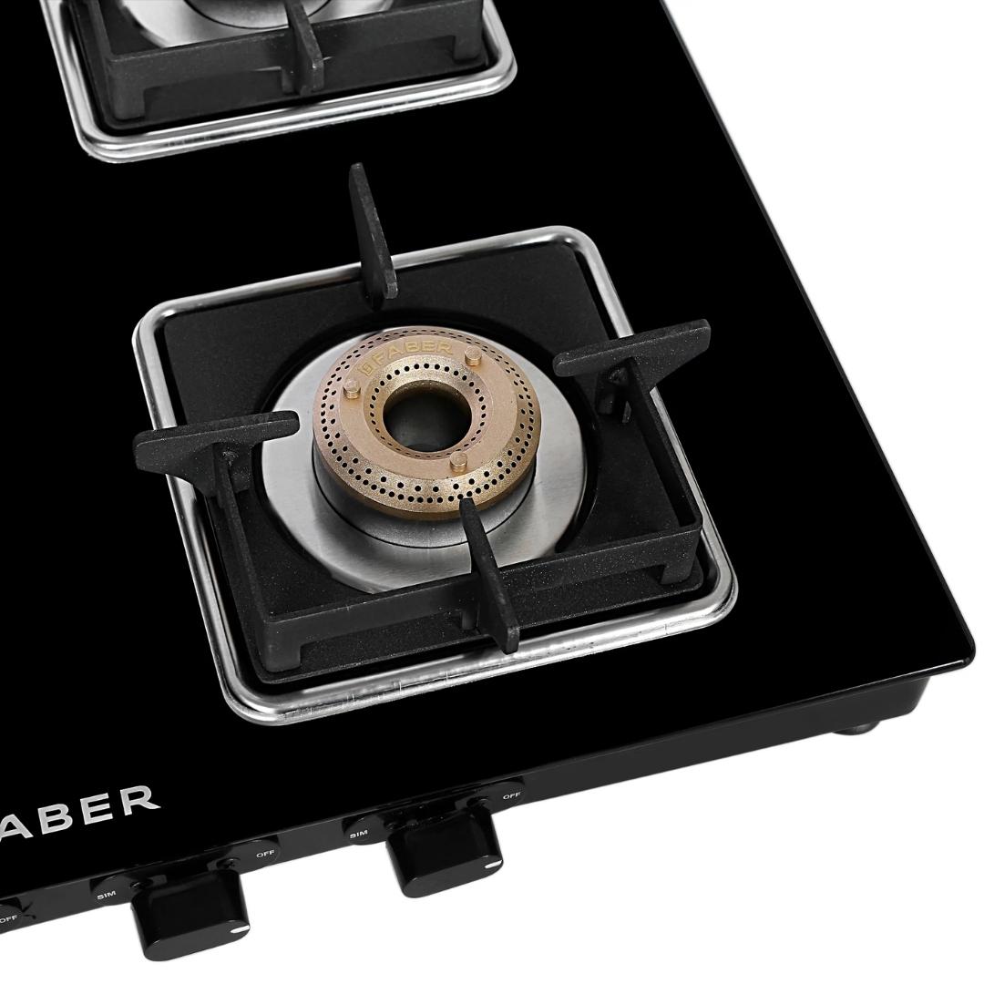 Faber 63 cm 4 Burner Cooktop REMO 4BB BK