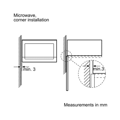 Siemens Built-In Microwave IQ300 Series BE550LMR0I