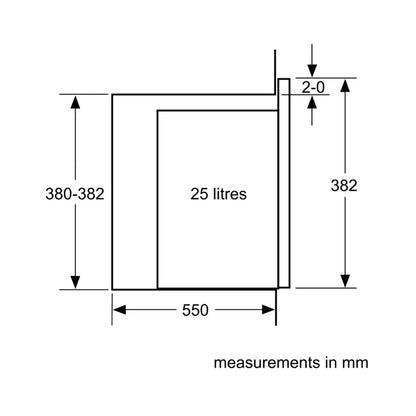 Siemens Built In Oven iQ500 HB237ABR0Z + Siemens Built-In Microwave IQ300 Series BE550LMR0I