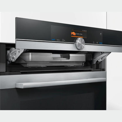 Bosch Built In Oven With Air Fryer HBG7341B1 + Bosch Built-In Microwave Series 6 BEL553MB0I