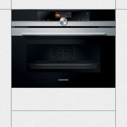 Bosch Built In Oven With Air Fryer HBG7341B1 + Bosch Built-In Microwave Series 6 BEL553MB0I