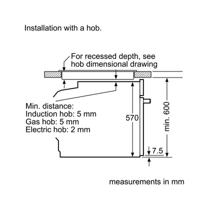 Siemens Built In Oven iQ500 HB237ABR0Z