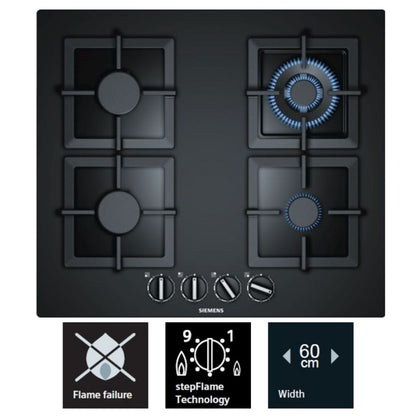 Siemens 60 cm 4 Burner Hob iQ500 Series EP6A6HB20I