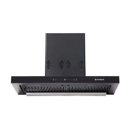 Faber 90 cm Wall Mounted Chimney SILENCIO 3D IND HC SC FL BK 90
