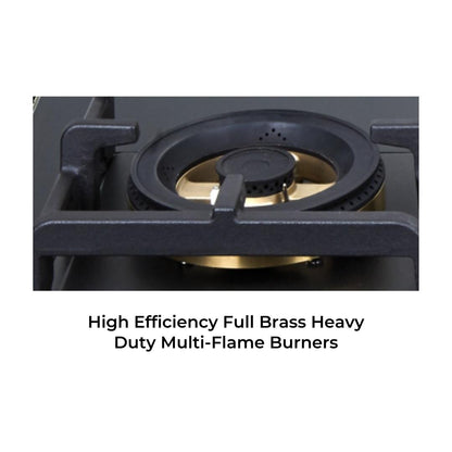 Whirlpool 90 cm 4 Burner Hob Smart Seal Series SMART SEAL BRASS HDMC 904