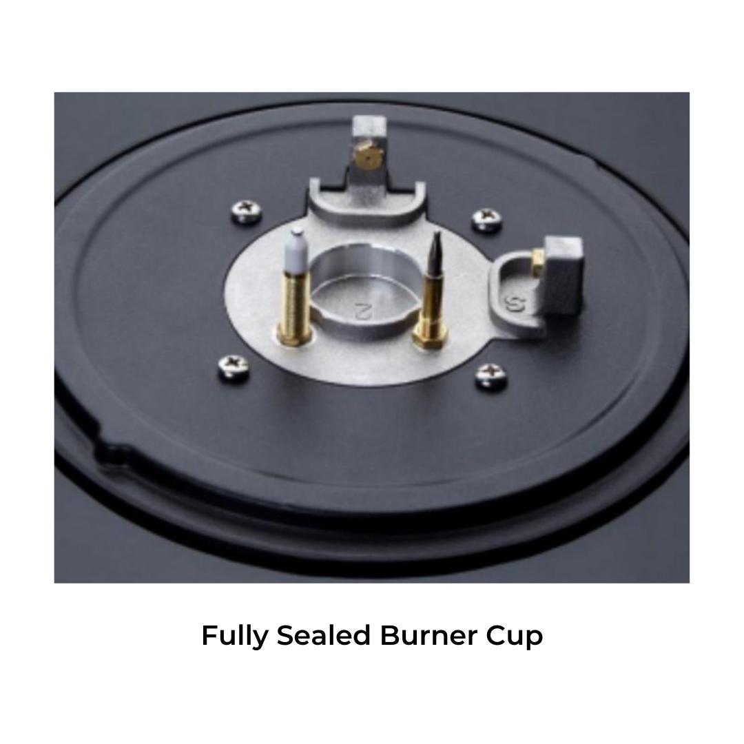 Whirlpool 90 cm 4 Burner Hob Smart Seal Series SMART SEAL BRASS HDMC 904