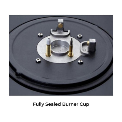 Whirlpool 90 cm 4 Burner Hob Smart Seal Series SMART SEAL BRASS HDMC 904