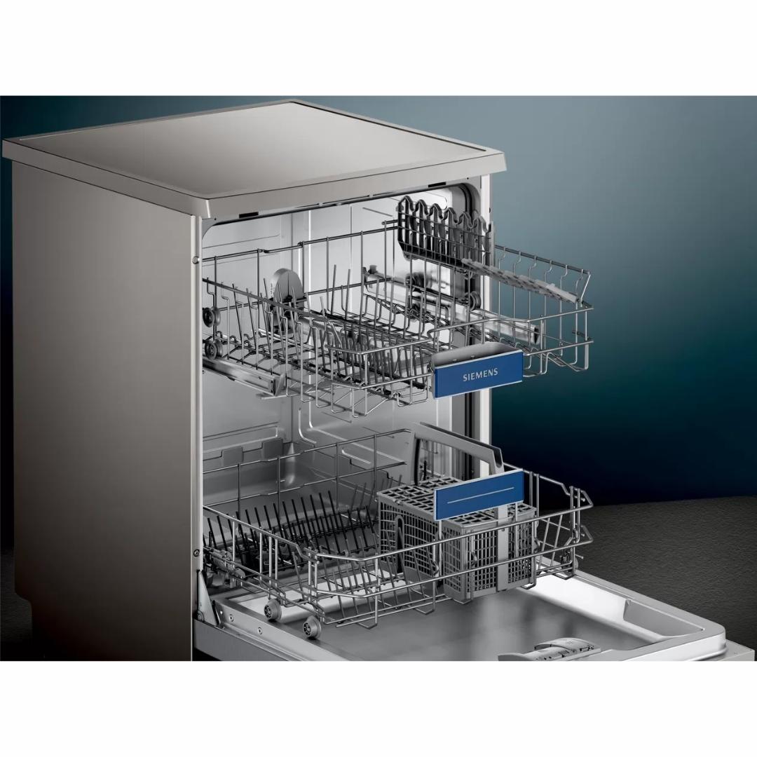 Siemens Free Standing Dishwasher iQ500 Series SN256I01GI with 13 Place Settings