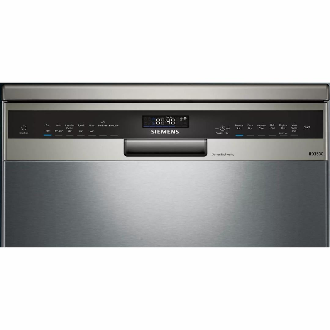 Siemens Free Standing Dishwasher iQ500 Series SN25HI00VI with 14 Place Settings