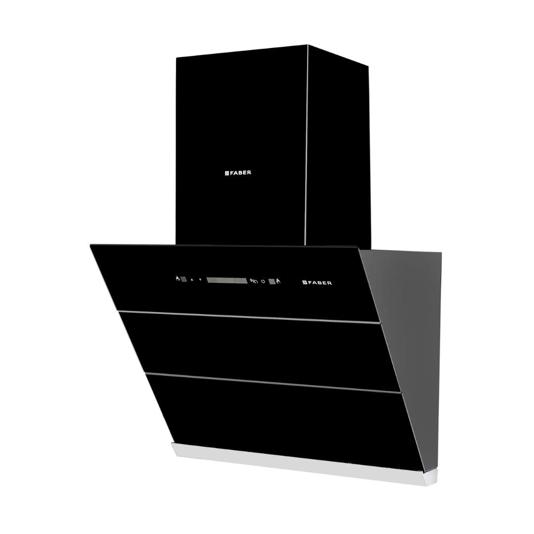 Faber 60 cm Wall Mounted Chimney STORM DIRECT DRIVE FL SC AC BK 60