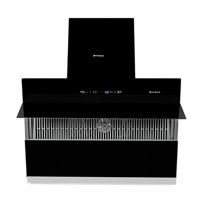 Faber 90 cm Wall Mounted Chimney STORM DIRECT DRIVE FL SC AC BK 90