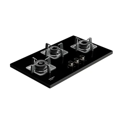 Crompton 78 cm 3 Burner Cooktop Superslim TAB-SUHB783-MBL