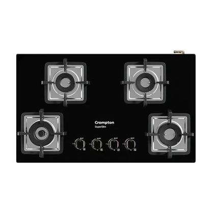 Crompton 78 cm 4 Burner Cooktop Superslim TAB-SUHB784-MBL